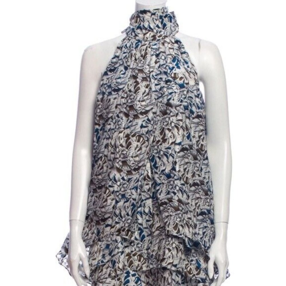 Proenza Schouler Silk Mini Dress S small 4 Blair Waldorf
